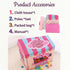 Kids Ice Cream Bakery Play Tent Pink Pop Up Playhouse - Outdoor Play Equipment Play Tents & Tunnels