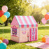 Kids Ice Cream Bakery Play Tent Pink Pop Up Playhouse - Outdoor Play Equipment Play Tents & Tunnels