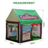 Kids Clubhouse Play Tent - Green - Outdoor Play Equipment Play Tents & Tunnels
