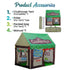 Kids Clubhouse Play Tent - Green - Outdoor Play Equipment Play Tents & Tunnels