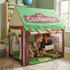 Kids Clubhouse Play Tent - Green - Outdoor Play Equipment Play Tents & Tunnels