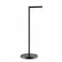 Toilet Paper Holder Stand with Storage - Black - METAL - Bathroom Accessories Toilet Paper Holders