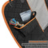 CARLA HOME Waterproof Dog Car Seat Cover Hammock - Black - Nylon - Dog Set Cover