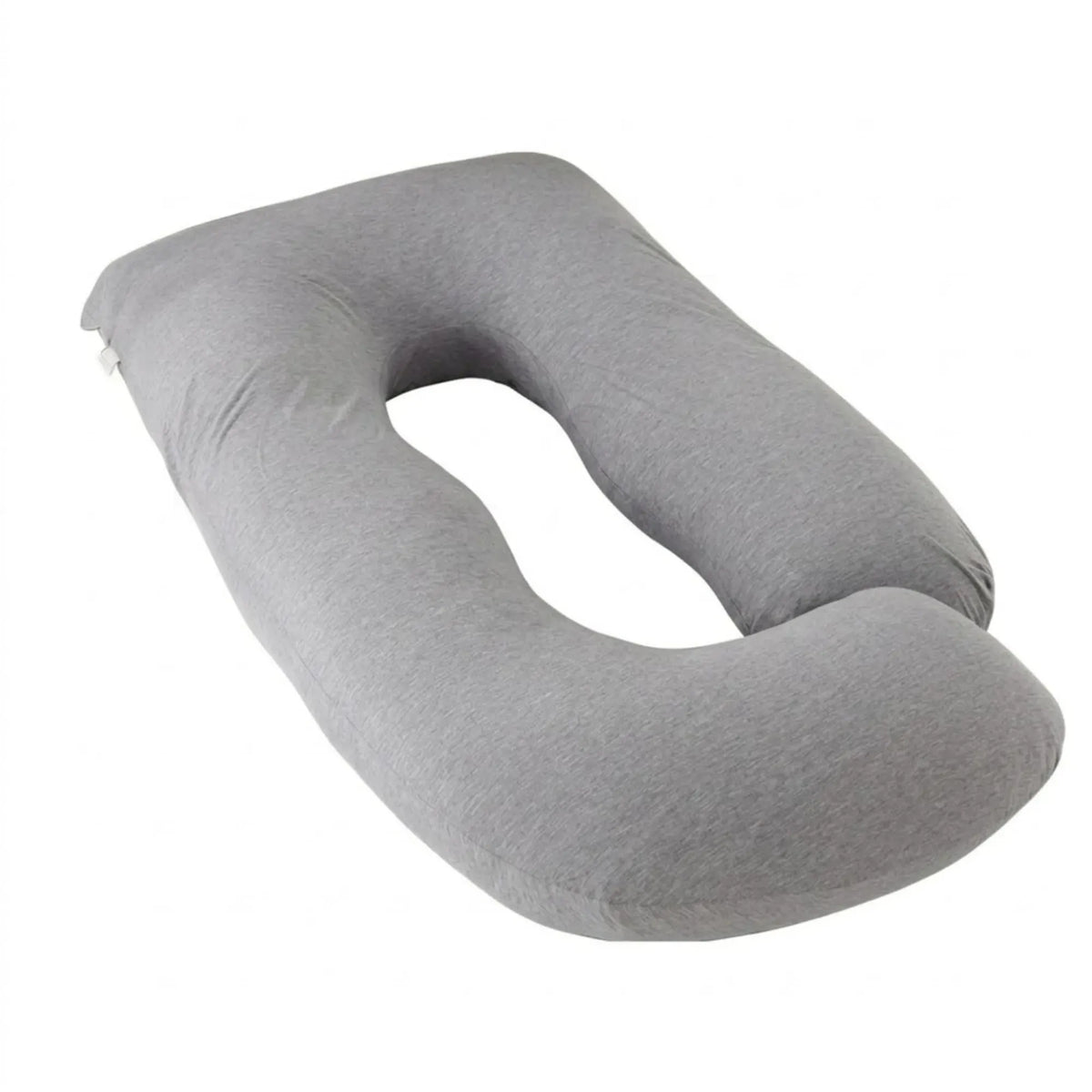 U Shaped Pregnancy Pillow for Full Body Support Grey - Polyester - Full Body Pillow