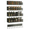 5 Pack Magnetic Spice Rack for Fridge Kitchen with Hook Bar