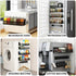 5 Pack Magnetic Spice Rack for Fridge Kitchen with Hook Bar