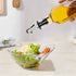 4 Pack Glass Oil Dispenser Bottle 500ml Transparent Kitchen