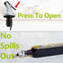 4 Pack Glass Oil Dispenser Bottle 500ml Transparent Kitchen