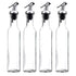 4 Pack Glass Oil Dispenser Bottle 500ml Transparent Kitchen