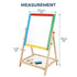 2-in-1 Kids Art Easel Chalkboard & Whiteboard