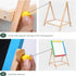 2-in-1 Kids Art Easel Chalkboard & Whiteboard