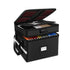 Fireproof Document Box with Lock - Fabric - Office - Fireproof Document Safe