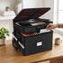 Fireproof Document Box with Lock - Fabric - Office - Fireproof Document Safe