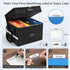 Fireproof Document Box with Lock - Fabric - Office - Fireproof Document Safe