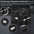 Fireproof Document Box with Lock - Fabric - Office - Fireproof Document Safe