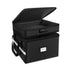 Fireproof Document Box with Lock - Fabric - Office - Fireproof Document Safe