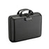 CARLA HOME Fireproof Document Box with Lock, Hard Shell Glass Fibre Case, Black