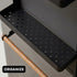Magnetic Refrigerator Spice Rack - 2 Tier Fridge Organiser - Black