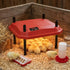 CARLA HOME Chick Brooder Heating Plate 25x25cm, Adjustable Chicken Heater, Red