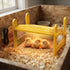 Upgraded Chick Brooder Heating Plate - Adjustable Height - Yellow - Chicken Heater