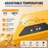 Upgraded Chick Brooder Heating Plate - Adjustable Height - Yellow - Chicken Heater