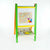 CARLA HOME Kids Art Easel, Double-Sided Chalkboard Whiteboard, Multicolour