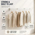 3-Fold Wall Mounted Clothes Drying Rack, Laundry Space Saver, White