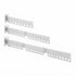 3-Fold Wall Mounted Clothes Drying Rack, Laundry Space Saver, White