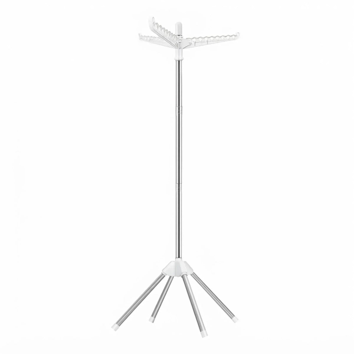 Folding Clothes Drying Rack, 3 Rotatable Arms, Stainless Steel