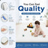 Baby Play Mat 150x200cm, Thick Foam Crawling Mat, Infants, White