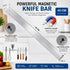 Magnetic Knife Strip 40cm, Premium Stainless Steel Wall Rack Kitchen