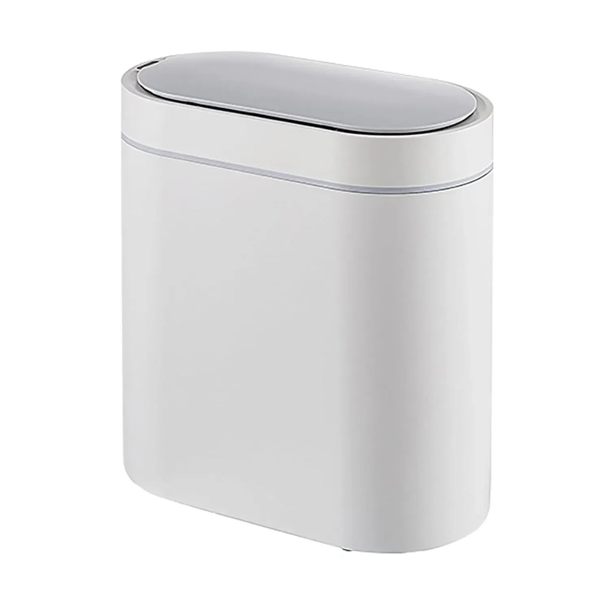 CARLA HOME 7L Motion Sensor Bin, Slim Automatic Touchless Trash Can, Lid, White