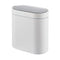CARLA HOME 7L Motion Sensor Bin, Slim Automatic Touchless Trash Can, Lid, White