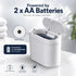 CARLA HOME 7L Motion Sensor Bin, Slim Automatic Touchless Trash Can, Lid, White