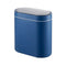 7L Automatic Trash Bin with Lid, Motion Sensor Garbage Can Blue