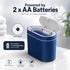 7L Automatic Trash Bin with Lid, Motion Sensor Garbage Can Blue