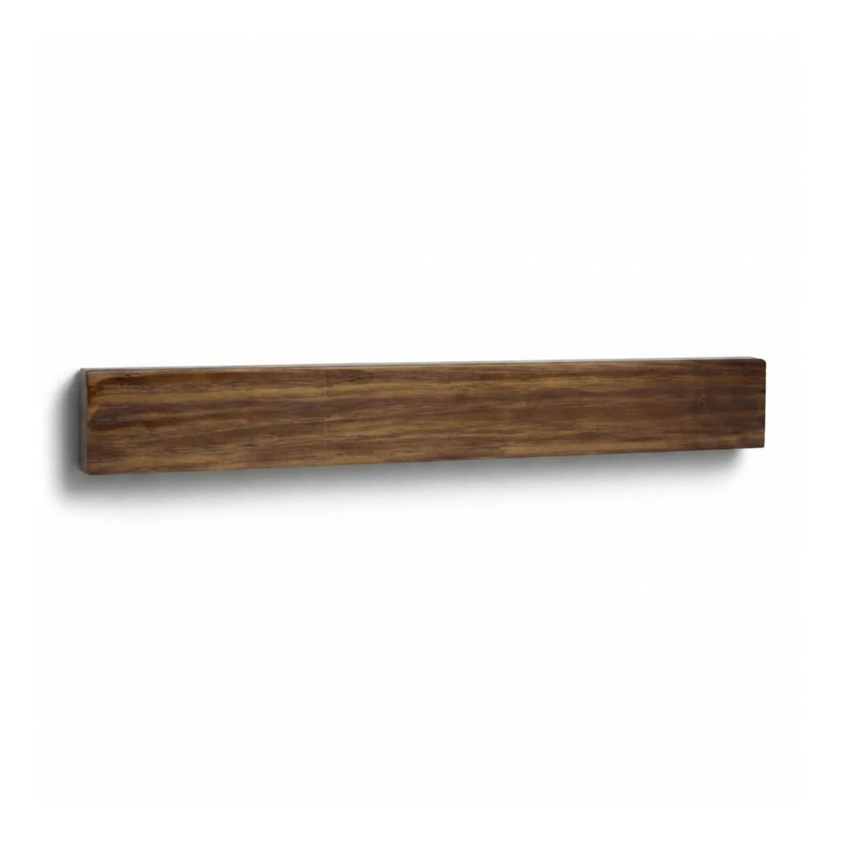 Magnetic Knife Holder Wall Mounted, Wood Strip, Brown (40cm)