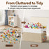 Large Toy Storage Box with Lid Upgraded Toy Storage Chest Organiser