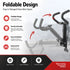 Wall Mount Bike Rack, Adjustable Foldable Hanger, Garage Storage