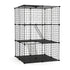Large Cat Cage Diy Enclosure, 3 Tier Pet Playpen Cat Kennel