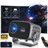 5G 4K Smart Projector Black with WiFi, Bluetooth, HDMI, USB for Home Theater