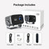 5G 4K Smart Projector Black with WiFi, Bluetooth, HDMI, USB for Home Theater