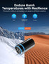 3.19" Black IPS Dual Dash Cam with 4K+1080P, 5G WiFi, GPS, Night Vision & Free 64GB Card