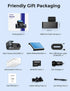 3.19" Black IPS Dual Dash Cam with 4K+1080P, 5G WiFi, GPS, Night Vision & Free 64GB Card