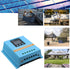 MPPT Solar Charge Controller 60A, Blue, LCD Display, Dual USB, 12V/24V/36V/48V
