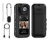 2.7K HD Mini Action Camera, Portable Thumb Camera with 180° Rotating Lens, Black