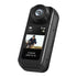 2.7K HD Mini Action Camera, Portable Thumb Camera with 180° Rotating Lens, Black