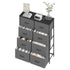 Grey Tallboy Chest of 8 Drawers Storage Cabinet for Bedroom and Living Room
