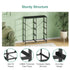 Grey Tallboy Chest of 8 Drawers Storage Cabinet for Bedroom and Living Room