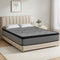 Double Mattress 30CM Thick Medium Firm Pocket Springs Euro Top Memory Foam in Grey